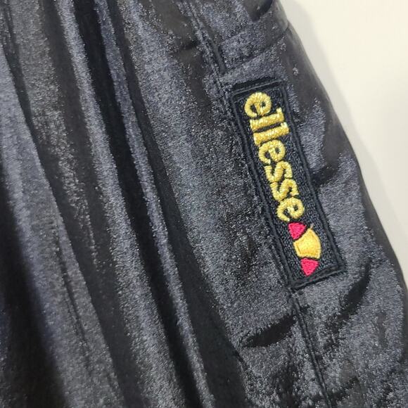 Ellesse Black Shimmer Women Sweatpants Size 2 - Picture 7 of 8